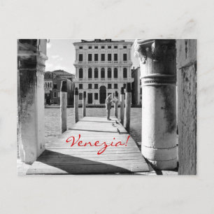 Venezia, het briefkaart van Venetië