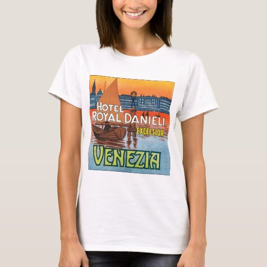 Venezia Hotel Royal Danieli T-shirt (Voorkant)