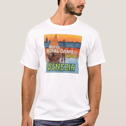 Venezia Hotel Royal Danieli T-shirt (Voorkant)