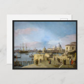Venezia, Italia Canaletto Briefkaart (Voorkant / Achterkant)