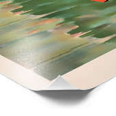 Venezia, Italia vintage travel poster, Foto Afdruk (Hoek)