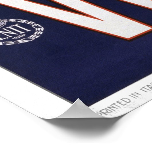 Venezia - Italiaans reisbureau Poster (Hoek)