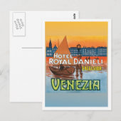 Venezia Italië Briefkaart (Voorkant / Achterkant)