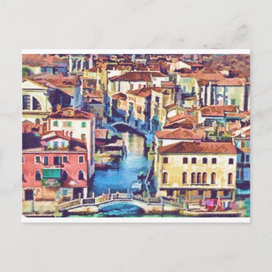 Venezia, Italië Briefkaart (Voorkant)