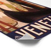 Venezia Italië, ITALIË Poster (Hoek)