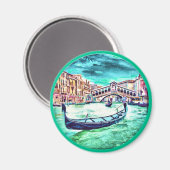 Venezia, Italië Magneet (Voorkant / Achterkant)