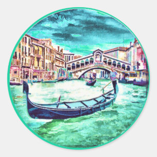 Venezia, Italië Ronde Sticker