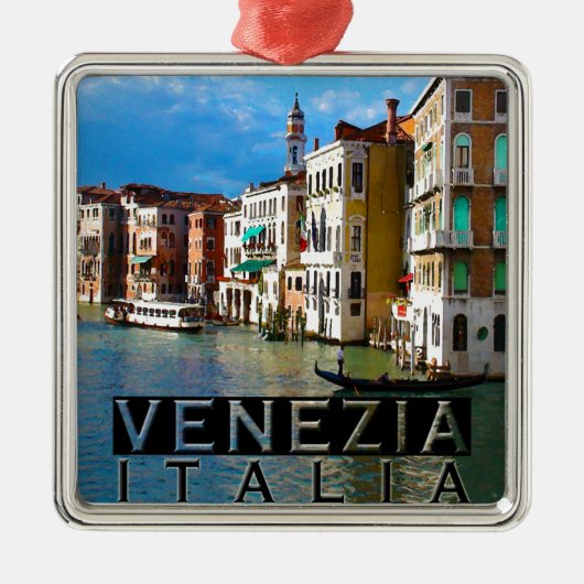 Venezia Metalen Ornament (Voorkant)