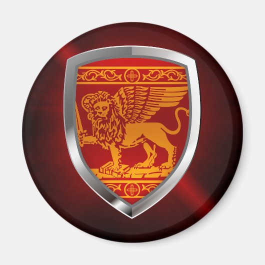 Venezia Mettalic Emblem Magneet (Voorkant)