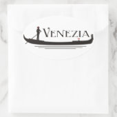 Venezia Ovale Sticker (Tas)