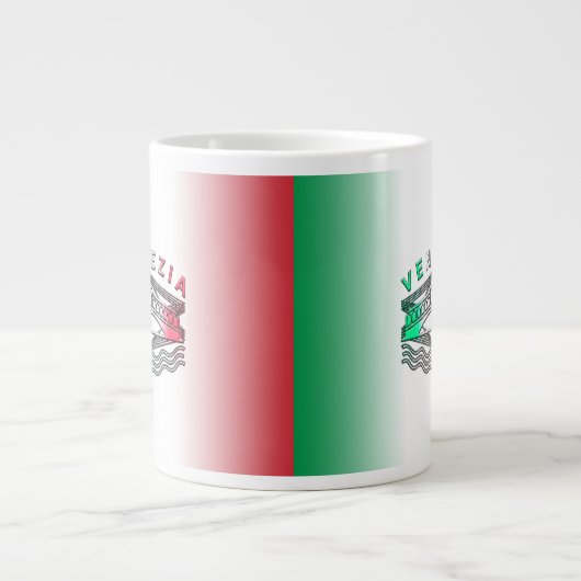 Venezia Rialto Bold Lines Grote Koffiekop (Voorkant)