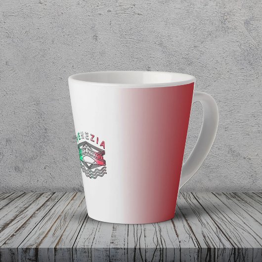 Venezia Rialto Bold Lines Latte Mok