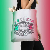Venezia Rialto Bold Lines Tote Bag