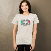 Venezia Rialto Bold Lines Vrouwen Tri-Blend Shirt