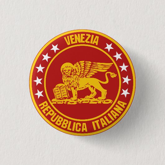 Venezia Ronde Button 3,2 Cm (Voorkant)
