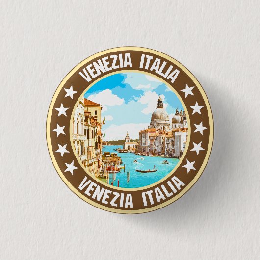 Venezia Ronde Button 3,2 Cm (Voorkant)