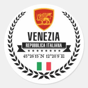 Venezia Ronde Sticker