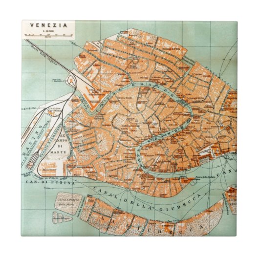 Venezia Tegeltje (Voorkant)