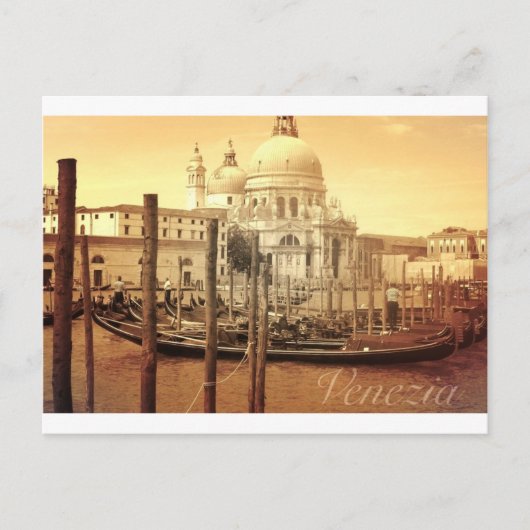Venezia, Venetië Italië Briefkaart (Voorkant)