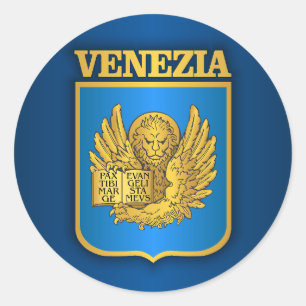 Venezia (Venetië) Ronde Sticker