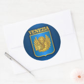 Venezia (Venetië) Ronde Sticker (Envelop)