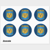 Venezia (Venetië) Ronde Sticker (Vel)