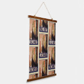  Venezia Venice Boats Pattern Hangend Wandkleed (Gebogen)