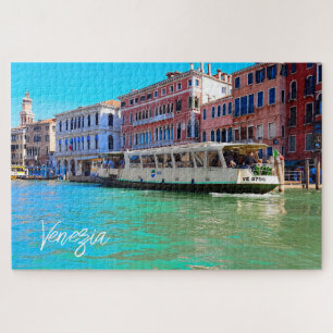Venezia Venice Grand Canal Water Bus Legpuzzel