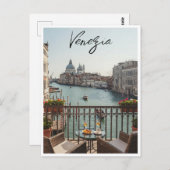 Venezia Venice Italië Briefkaart (Voorkant / Achterkant)