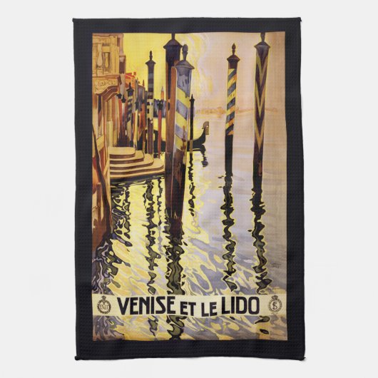 Venezia Venice Italië handdoek (Verticaal)