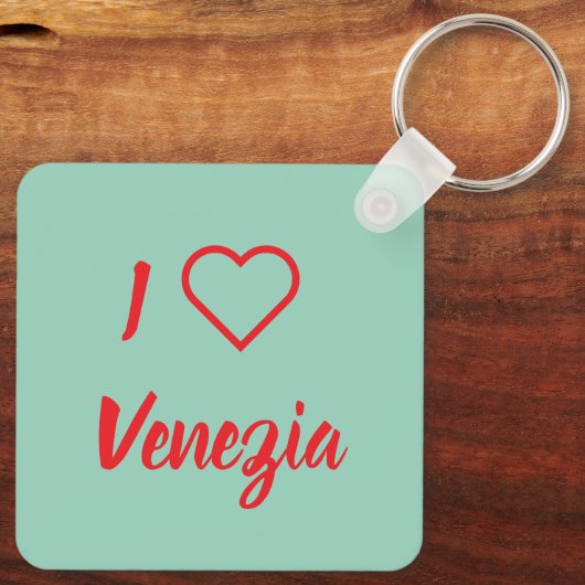 Venezia's Dream Sleutelhanger (Achterkant)