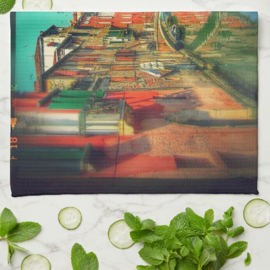 Venezia's Dream Theedoek (Gevouwen)