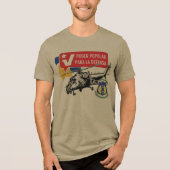 VENEZOLAANS LEGER Tri-Blend SHIRT (Voorkant)