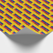 Venezolaans pakpapier, Venezolaans vlaggoud Cadeaupapier (Hoek)