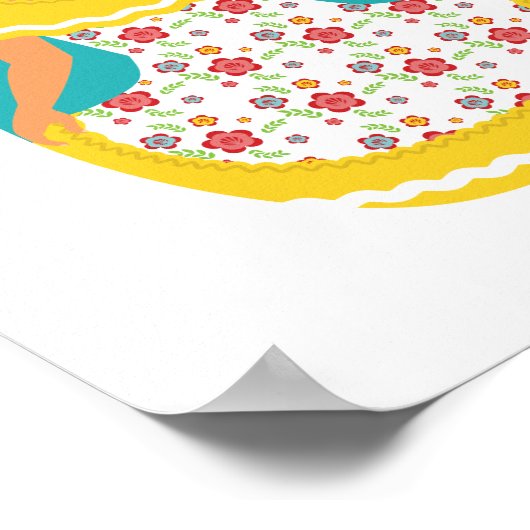 Venezolaans Poster Dancer Matryoshka (Hoek)