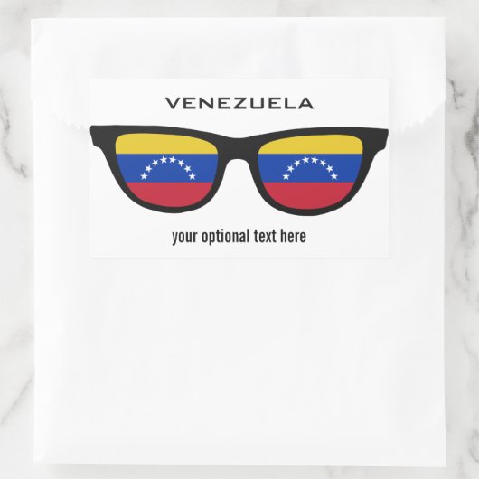 Venezolaanse aangepaste stickers in de schaduw (Tas)