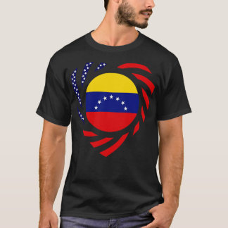 Venezolaanse Amerikaanse Multinationale Patriot Fl T-shirt