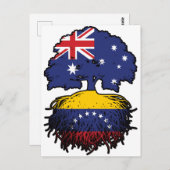 Venezolaanse Australische Australische Australisch Briefkaart (Voorkant / Achterkant)