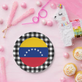 Venezolaanse Bord, buffelpleister en Venezolaanse  Papieren Bordje (Feest)