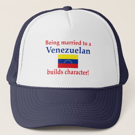 Venezolaanse bouwstijl trucker pet (Voorkant)