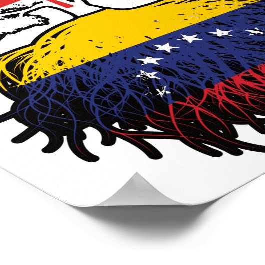 Venezolaanse Canadese Canada - boomstammen Poster (Hoek)