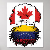 Venezolaanse Canadese Canada - boomstammen Poster (Voorkant)
