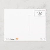 Venezolaanse hibiscus briefkaart (Achterkant)