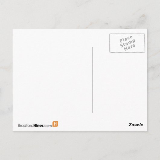 Venezolaanse hibiscus briefkaart (Achterkant)