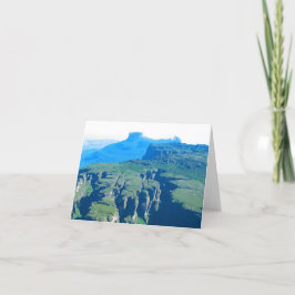 Venezolaanse landschap vanaf vliegfoto kaart
