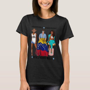 Venezolaanse Niece Uit Venezuela Felle Dappere Lat T-shirt