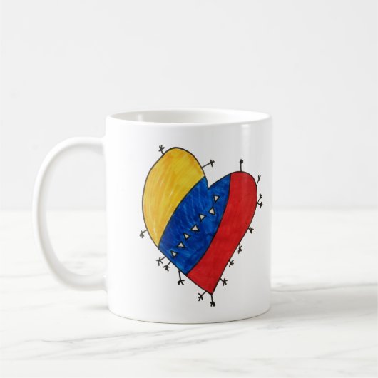 Venezolaanse Nostalgia Coffee Mok (Links)