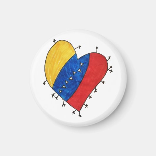 Venezolaanse nostalgia Magnet (Voorkant)