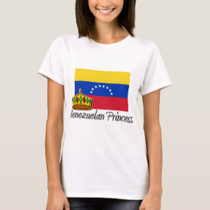 Venezolaanse prinses t-shirt