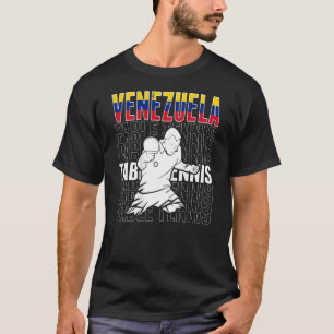 Venezolaanse tafeltenis ondersteunen Venezolaanse T-shirt